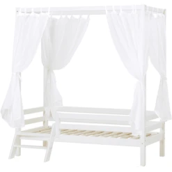 Hoppekids Hemelbed Basic Wit 70 X 160 Cm Met Ladder 8 Hoppekids Hemelbed Basic Wit 70 X 160 Cm Met Ladder -Roba || Alvi || Pinolino Winkel hoppekids hemelbed basic wit 70 x 160 cm met ladder a304923 1