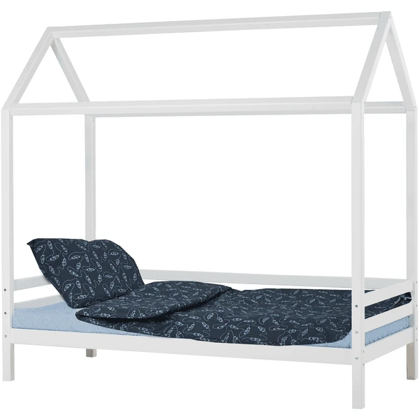 Hoppekids Huisbed Basic Mijn Color Wit 90 X 200 Cm 4 Hoppekids Huisbed Basic Mijn Color Wit 90 X 200 Cm - Afbeelding 2