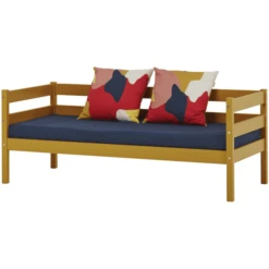 Hoppekids Junior Bed Ida-Marie Herfst Yellow 70 X160 Cm -Roba || Alvi || Pinolino Winkel hoppekids junior bed ida marie herfst yellow 70 x160 cm a305117 3