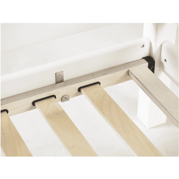 Hoppekids Noah Deluxe Slaapbank 90 X 200 Cm Lattenbodem Wit 2 Midden Bed Uiteinden 7 Hoppekids Noah Deluxe Slaapbank 90 X 200 Cm Lattenbodem Wit 2 Midden Bed Uiteinden - Afbeelding 5