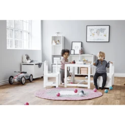 Hoppekids Speelgoedkist Met Wielen Wit -Roba || Alvi || Pinolino Winkel hoppekids speelgoedkist met wielen wit a307968 1