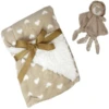 HÜTTE & CO Babydeken Met Knuffeldoek Leeuw 75 X 100 Cm -Roba || Alvi || Pinolino Winkel huette amp co babydeken met knuffeldoek leeuw 75 x 100 cm a298953