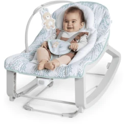 Ingenuity Keep Cozy™ Grow With Me Rocking Stoel - Spruce™ -Roba || Alvi || Pinolino Winkel ingenuity keep cozy grow with me rocking stoel spruce a319550 4