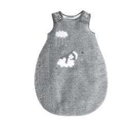 JACKY Dreamer Slaapzak Gewatteerd Grijs Melange Met Afneembare Armpjes -Roba || Alvi || Pinolino Winkel jacky dreamer slaapzak gewatteerd grijs melange met afneembare armpjes a283728 1