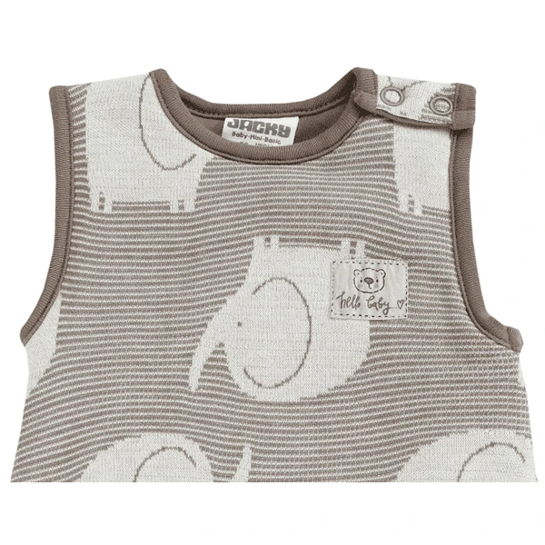 Jacky Slaapzak 120g Gewatteerd BABY ON TOUR Bruin 4 Jacky Slaapzak 120g Gewatteerd BABY ON TOUR Bruin - Afbeelding 2