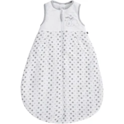 JACKY Slaapzak TENCEL Wit/grijs 8 JACKY Slaapzak TENCEL Wit/grijs -Roba || Alvi || Pinolino Winkel jacky slaapzak tencel wit grijs a389506 2