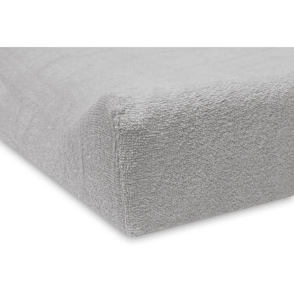 Jollein 2-pack Aankleedkussenhoes 50x70cm Badstof - Storm Grey 6 Jollein 2-pack Aankleedkussenhoes 50x70cm Badstof - Storm Grey - Afbeelding 4