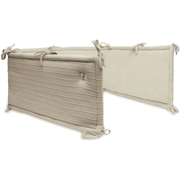 Jollein Bed/box Surround 30x180cm Pure Knit Nougat 3 Jollein Bed/box Surround 30x180cm Pure Knit Nougat