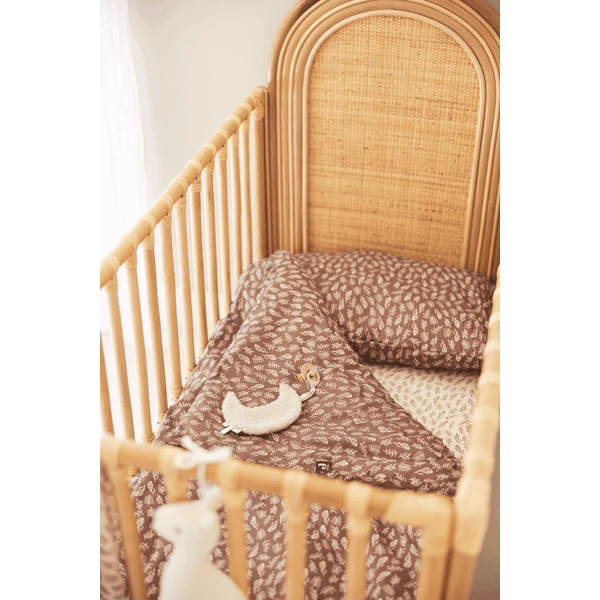 Jollein Dekbedovertrek Meadow Kastanje 100 X 140 Cm 5 Jollein Dekbedovertrek Meadow Kastanje 100 X 140 Cm - Afbeelding 3