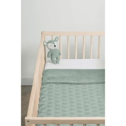 Jollein Gebreide Deken River Gebreid Essenkoraal Green Fleece 75 X 100 Cm -Roba || Alvi || Pinolino Winkel jollein gebreide deken river gebreid essenkoraal green fleece 75 x 100 cm a282941 2