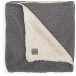 Jollein Gebreide Deken Teddy Bliss Stormgrijs 100 X 150 Cm -Roba || Alvi || Pinolino Winkel jollein gebreide deken teddy bliss stormgrijs 100 x 150 cm a301860 2