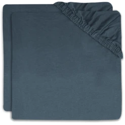 Jollein Hoeslaken Cradle Jersey 40/50x80/90cm Pack Of 2 Jeans Blauw -Roba || Alvi || Pinolino Winkel jollein hoeslaken cradle jersey 40 50x80 90cm pack of 2 jeans blauw a383762 3