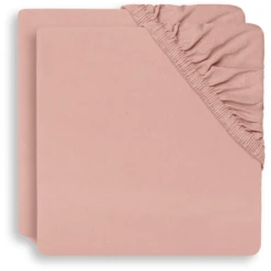 Jollein Jersey Hoeslaken 2-pack Rozenhout 60x120 Cm -Roba || Alvi || Pinolino Winkel jollein jersey hoeslaken 2 pack rozenhout 60x120 cm a325666 3