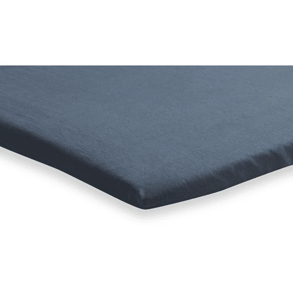 Jollein Jersey Hoeslaken Jeans Blauw 40x80 Cm 5 Jollein Jersey Hoeslaken Jeans Blauw 40x80 Cm - Afbeelding 3