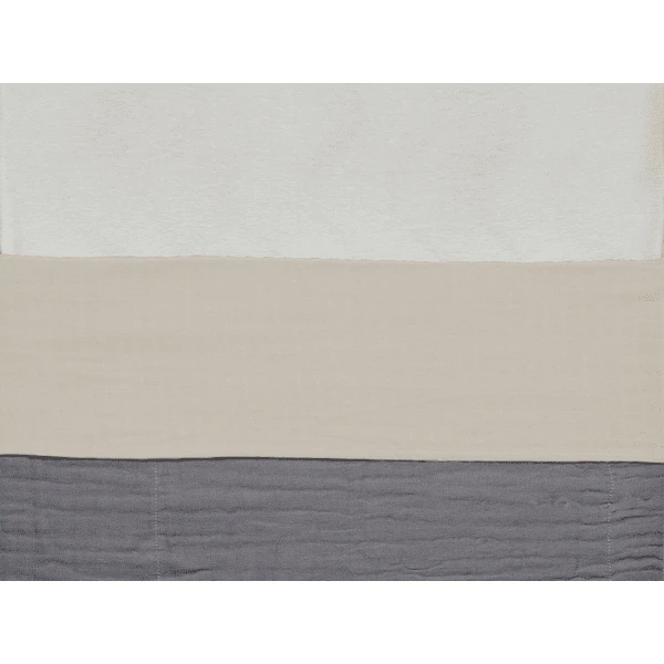 Jollein Ledikantlaken 120x150cm - Gerimpeld - Nougat 5 Jollein Ledikantlaken 120x150cm - Gerimpeld - Nougat - Afbeelding 3