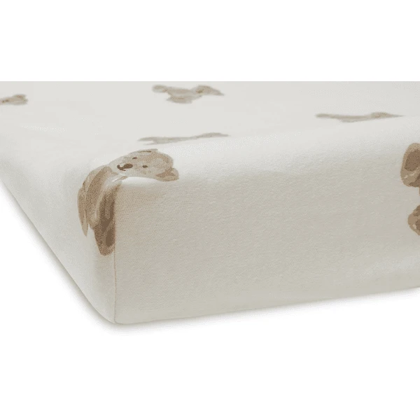 Jollein Verzorgingskussenhoes Jersey 50x70cm Teddy Bear 6 Jollein Verzorgingskussenhoes Jersey 50x70cm Teddy Bear - Afbeelding 4