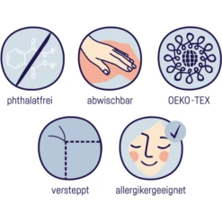 JULIUS ZÖLLNER Aankleedkussen Grobies 50 X 65 Cm -Roba || Alvi || Pinolino Winkel julius zoellner aankleedkussen grobies 50 x 65 cm a232036 3