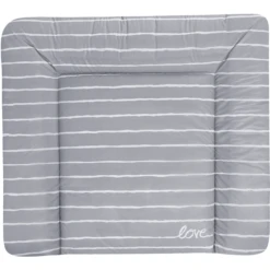 JULIUS ZÖLLNER Aankleedkussen Softy Grey Stripes 65 X 75 Cm -Roba || Alvi || Pinolino Winkel julius zoellner aankleedkussen softy grey stripes 65 x 75 cm a285717 1