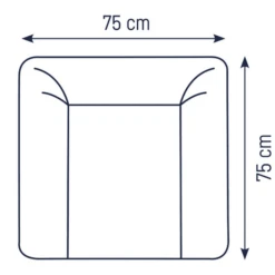 JULIUS ZÖLLNER Aankleedkussen Softy Rosalie 75 X 75 Cm 11 JULIUS ZÖLLNER Aankleedkussen Softy Rosalie 75 X 75 Cm -Roba || Alvi || Pinolino Winkel julius zoellner aankleedkussen softy rosalie 75 x 75 cm a302459 4
