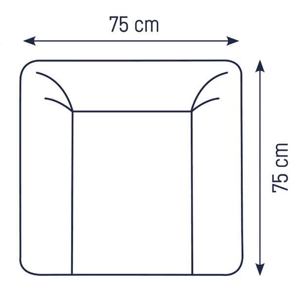 JULIUS ZÖLLNER Aankleedkussen Softy Rosalie 75 X 75 Cm 7 JULIUS ZÖLLNER Aankleedkussen Softy Rosalie 75 X 75 Cm - Afbeelding 5