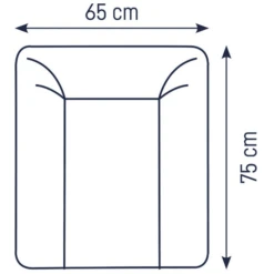 JULIUS ZÖLLNER Aankleedkussen Softy Uni Lichtgrijs 65 X 75 Cm -Roba || Alvi || Pinolino Winkel julius zoellner aankleedkussen softy uni lichtgrijs 65 x 75 cm a302481 3