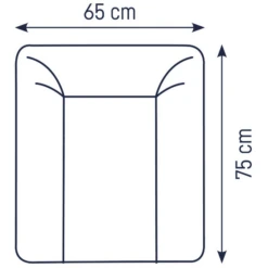 JULIUS ZÖLLNER Aankleedkussen Softy Woodlife 65 X 75 Cm -Roba || Alvi || Pinolino Winkel julius zoellner aankleedkussen softy woodlife 65 x 75 cm a302479 1