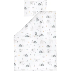 JULIUS ZÖLLNER Beddengoed Mountain Bear 100x135 Cm -Roba || Alvi || Pinolino Winkel julius zoellner beddengoed mountain bear 100x135 cm a284791 1