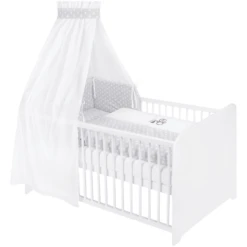 JULIUS ZĂ–LLNER Beddengoed Set 3-delig Pinguin/Sterren Grijs