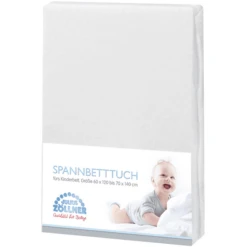 JULIUS ZÖLLNER Hoeslaken Badstof Wit -Roba || Alvi || Pinolino Winkel julius zoellner hoeslaken badstof wit a102339 1