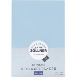 JULIUS ZÖLLNER Hoeslaken Jersey Lichtblauw -Roba || Alvi || Pinolino Winkel julius zoellner hoeslaken jersey lichtblauw a087076 3