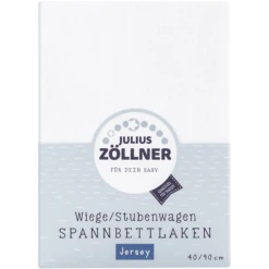JULIUS ZÖLLNER Hoeslaken Jersey Voor Wieg Wit -Roba || Alvi || Pinolino Winkel julius zoellner hoeslaken jersey voor wieg wit a101826 4