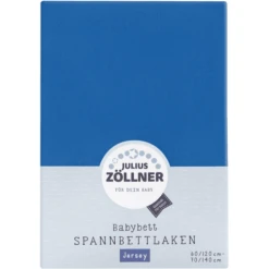 JULIUS ZÖLLNER Hoeslaken JULIUS Hoeslaken Jersey Blauw -Roba || Alvi || Pinolino Winkel julius zoellner hoeslaken julius hoeslaken jersey blauw a087070 3