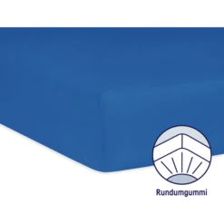 JULIUS ZÖLLNER Hoeslaken JULIUS Hoeslaken Jersey Blauw -Roba || Alvi || Pinolino Winkel julius zoellner hoeslaken julius hoeslaken jersey blauw a087070 4