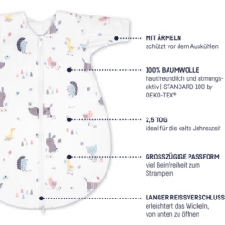 JULIUS ZÖLLNER Jersey Winterslaapzak Forest Tale 11 JULIUS ZÖLLNER Jersey Winterslaapzak Forest Tale -Roba || Alvi || Pinolino Winkel julius zoellner jersey winterslaapzak forest tale a332217 4