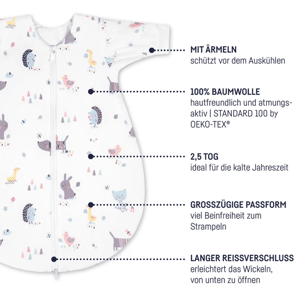 JULIUS ZÖLLNER Jersey Winterslaapzak Forest Tale 7 JULIUS ZÖLLNER Jersey Winterslaapzak Forest Tale - Afbeelding 5