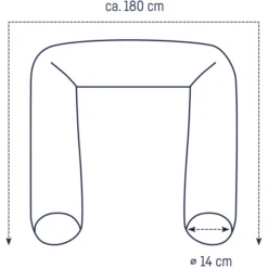 JULIUS ZÖLLNER Nestje Tiny Squares Grey 180 Cm 9 JULIUS ZÖLLNER Nestje Tiny Squares Grey 180 Cm -Roba || Alvi || Pinolino Winkel julius zoellner nestje tiny squares grey 180 cm a257862 2