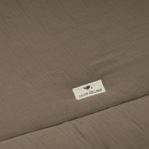 JULIUS ZÖLLNER Peuterdeken 95 X 135 Cm Mousseline Roest 95 X 135 Cm 4 JULIUS ZÖLLNER Peuterdeken 95 X 135 Cm Mousseline Roest 95 X 135 Cm - Afbeelding 2