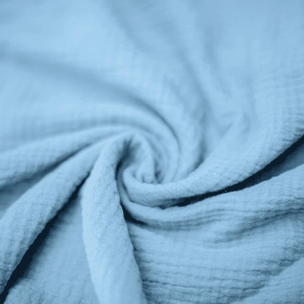 JULIUS ZÖLLNER Verzorgingskussenhoes Mousseline Blauw 50 X 65 Cm 4 JULIUS ZÖLLNER Verzorgingskussenhoes Mousseline Blauw 50 X 65 Cm - Afbeelding 2