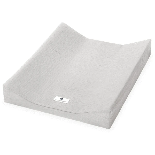JULIUS ZÖLLNER Verzorgingskussenhoes Mousseline Grijs 50 X 65 Cm 3 JULIUS ZÖLLNER Verzorgingskussenhoes Mousseline Grijs 50 X 65 Cm