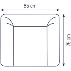 JULIUS ZÖLLNER Verzorgingskussenhoes Mousseline Nougat 85 X 75 Cm -Roba || Alvi || Pinolino Winkel julius zoellner verzorgingskussenhoes mousseline nougat 85 x 75 cm a388895 1