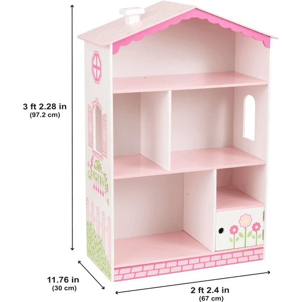 KidKraft® Dollhouse Cottage Boekenkast 5 KidKraft® Dollhouse Cottage Boekenkast - Afbeelding 3