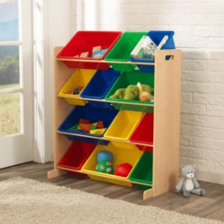 KidKraft® Kast Met Opslagbakken In Primaire Kleuren -Roba || Alvi || Pinolino Winkel kidkraft kast met opslagbakken in primaire kleuren a220430 2