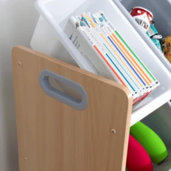 KidKraft® Opslagsysteem Grijs 12 Dozen -Roba || Alvi || Pinolino Winkel kidkraft opslagsysteem grijs 12 dozen a273330 3