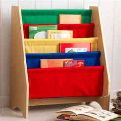 KidKraft® Schuin Boekenrek In Primaire Kleuren -Roba || Alvi || Pinolino Winkel kidkraft schuin boekenrek in primaire kleuren a220482 3
