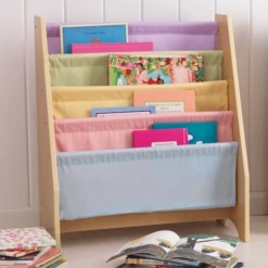 KidKraft® Schuin Boekenrek - Pastel -Roba || Alvi || Pinolino Winkel kidkraft schuin boekenrek pastel a220483 1