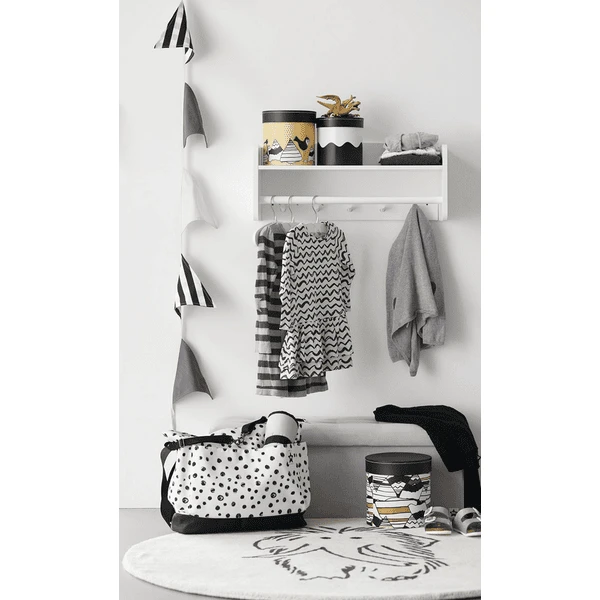 KIDS CONCEPT Kledinghanger Star, Wit 29 Cm 4 KIDS CONCEPT Kledinghanger Star, Wit 29 Cm - Afbeelding 2