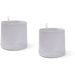 Kids Concept ® Opbergdozen Rond Gemaakt Van Stof, Paars