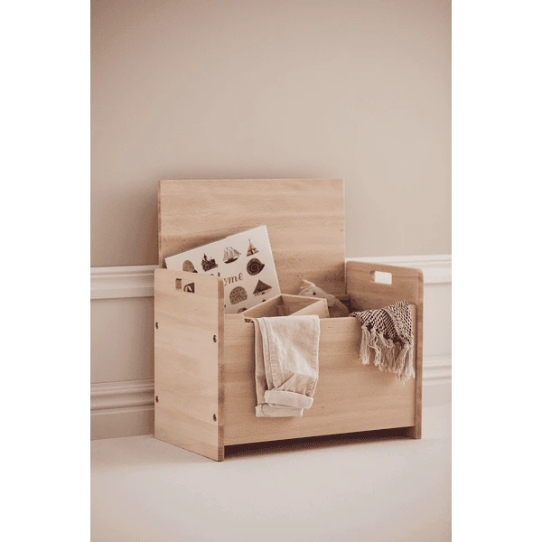 Kids Concept ® Saga Natuurlijke Zitkist 6 Kids Concept ® Saga Natuurlijke Zitkist - Afbeelding 4