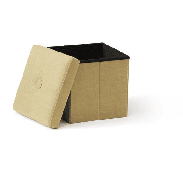 Kids Concept ® Zitkist Geel-beige 4 Kids Concept ® Zitkist Geel-beige - Afbeelding 2