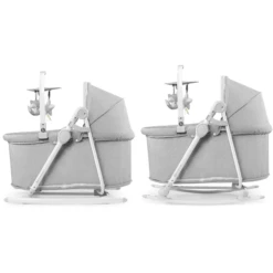 Kinderkraft 5-in-1 Baby Wieg Nola Grijs -Roba || Alvi || Pinolino Winkel kinderkraft 5 in 1 baby wieg nola grijs a318035 4